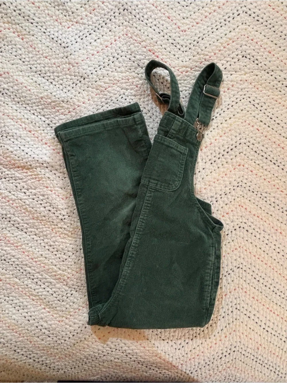 Cat & Jack Forest Green Corduroy Overalls
